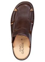 GINO GALANTE, klassische Herren-Clogs, aus Leder 