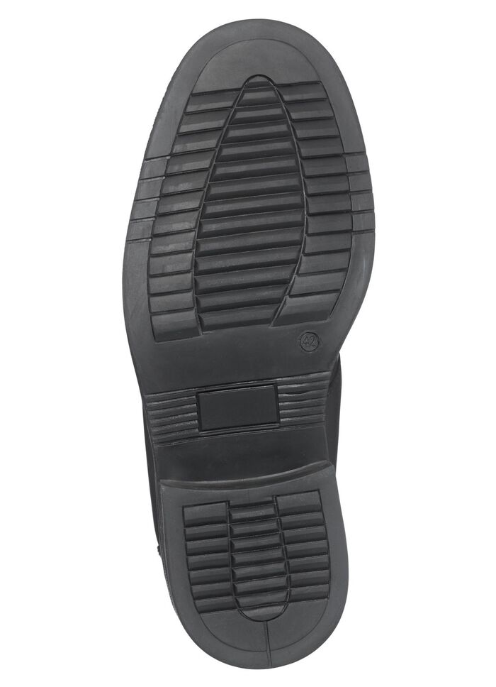 Stiefelette mit zwei Seitenrei&szlig;verschl&uuml;sse SCHWARZ