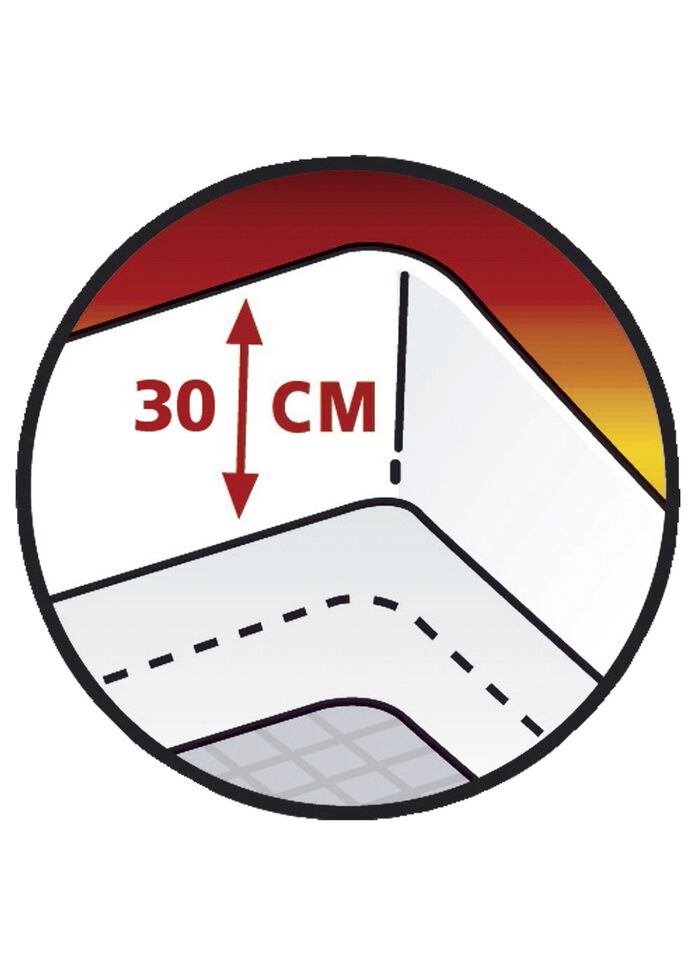 Luxuszwirn-Jersey-Spannbetttuch mit Elasthan WEIZEN