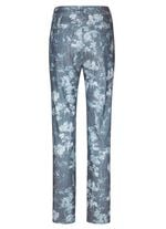 Hose mit floraler Dessinierung 