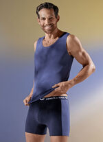 Dreierpack Achselshirts mit Einfassung 