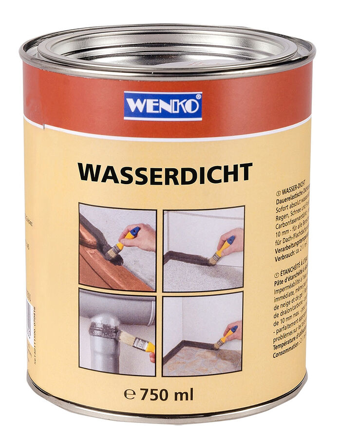Wenko Dichtungsmasse Wasserdicht, 750 ml 