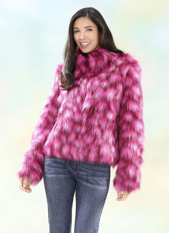 Kurzjacke mit hohem Kuschelfaktor 