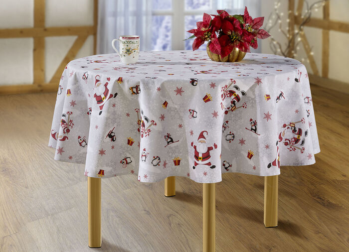 Tischdecke oder Kissenbezug aus 100% Baumwolle 