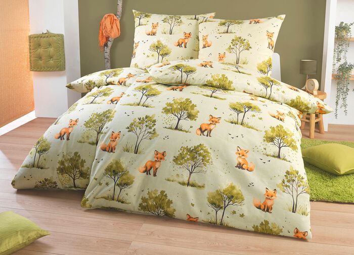 Kuschelige Bettwäsche-Garnitur von Dobnig 