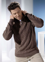 Troyer mit kurzem Rei&szlig;verschluss in 3 Farben NUGAT