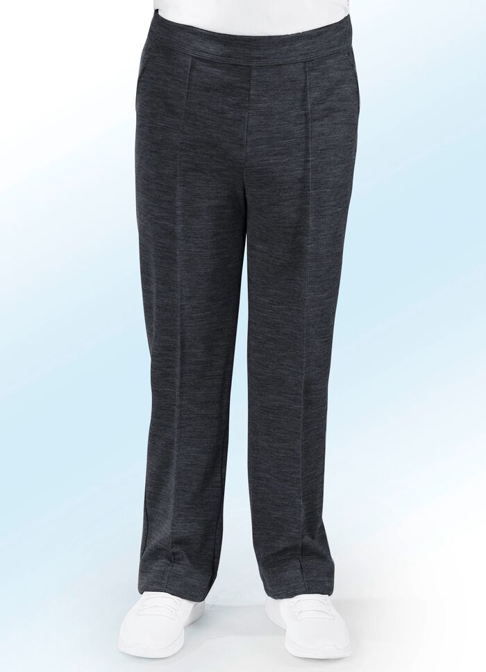 „Athlet“-Kurhose in 7 Farben ANTHRAZIT-MELIERT