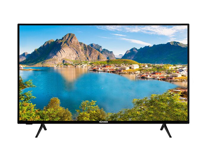 Telefunken Full-HD-LED-Fernseher SCHWARZ
