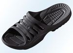 Badeschuhe mit Massage-Fu&szlig;bett SCHWARZ