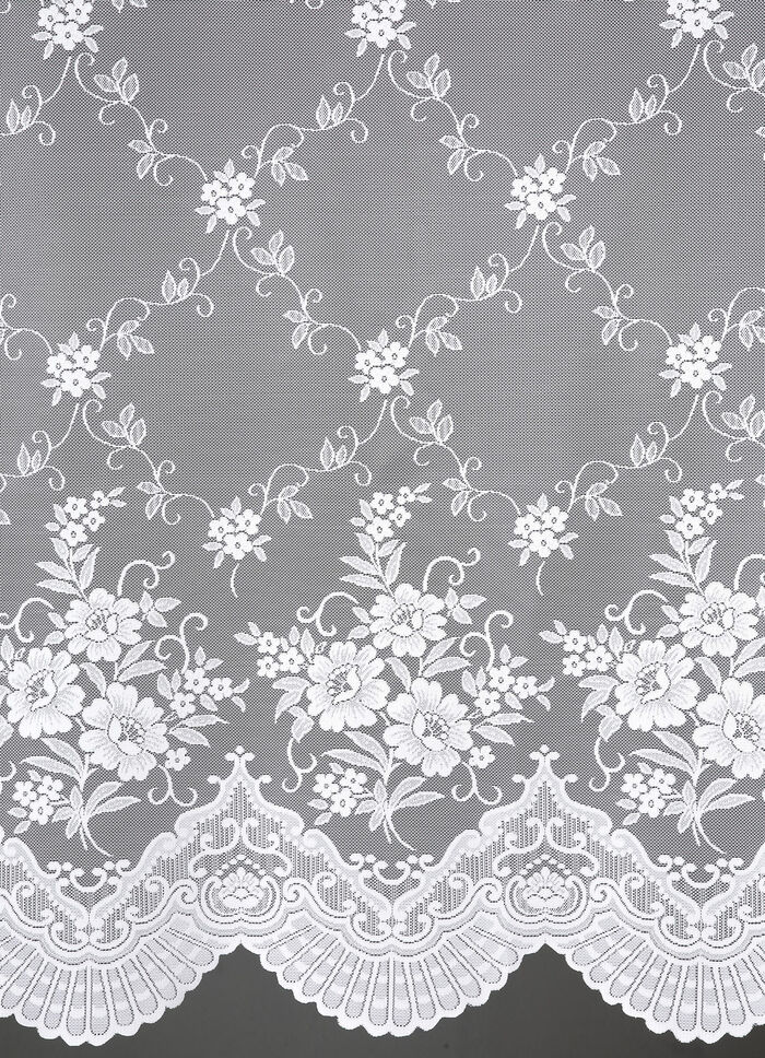 Herrlicher Langstore mit Bl&uuml;ten-Dessinierung 