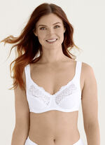 Swegmark of Sweden Bügel-BH mit Elastikspitze 