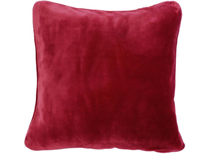 Premium Cashmere-Feeling Schlafdecken und Kissen ROT