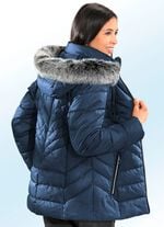 Jacke mit abnehmbarer Kapuze INDIGOBLAU