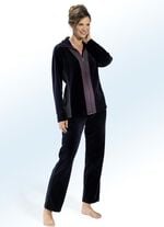 Hausanzug mit tollen Eins&auml;tzen 