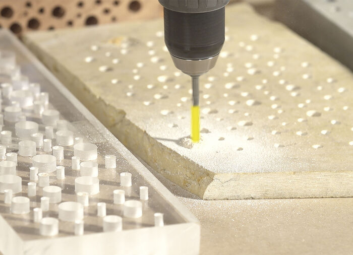 Hammersmith Drill Bit Pro-Bohrköpfe SCHWARZ-SILBER