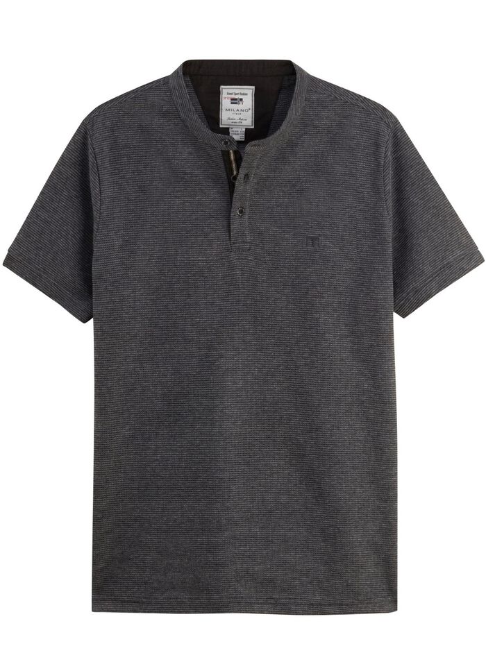 &bdquo;Milano Italy&ldquo;-Shirt DUNKELGRAU