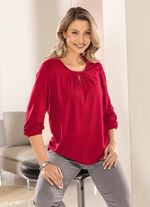 Shirt mit Schlitz in 2 Farben 