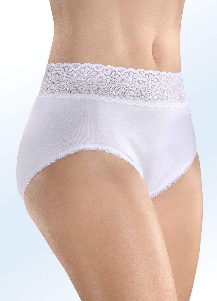 Speidel Dreierpack Slips aus BIO-Baumwolle 