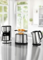 Grundig Fr&uuml;hst&uuml;cksserie aus hochwertigem Edelstahl 