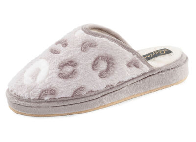 Laurina, gefütterte Damen-Hausschuhe, mit Schurwolle 