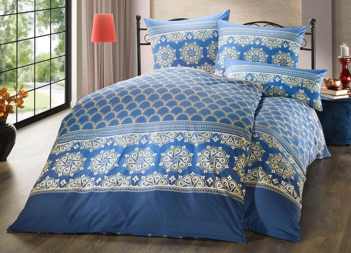 Renforc&eacute; Bettw&auml;sche-Garnitur mit Rei&szlig;verschluss SAPHIR