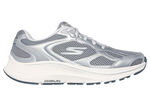 SKECHERS, sportliche Damen-Sneaker, mit herausnehmbarem Fußbett SILBER-GRAU