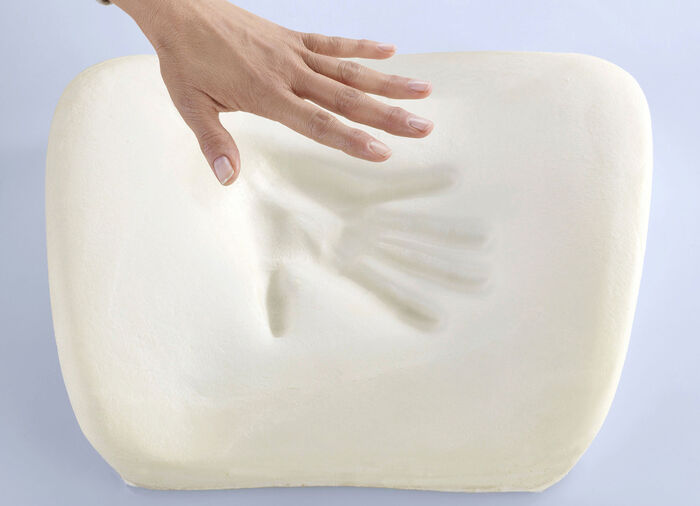 Kopfkissen mit Gelschaumflocken-F&uuml;llung 