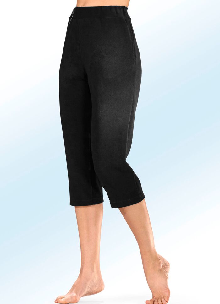 Zweierpack Schlaf- und Freizeithosen aus Frottierstretch 