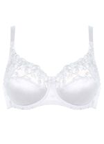 Naturana Zweierpack Bügel-BH mit Tüllstickerei im Vorderteil 2X WEISS