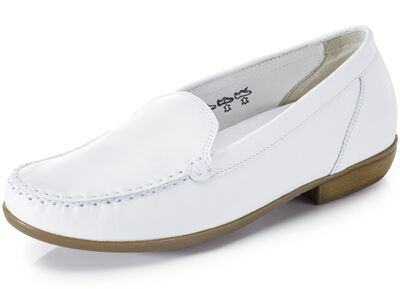 Waldläufer Mokassin-Slipper aus edlem Rind-Nappaleder 