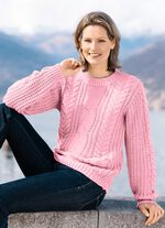 Pullover in Grobstrick ROS&Eacute;