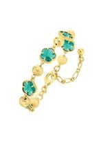 Schmuckset, 3-teilig, im Blumendesign 