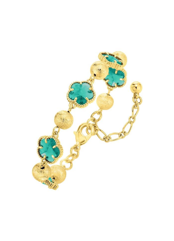 Schmuckset, 3-teilig, im Blumendesign 