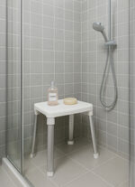 Dusch- und Badehocker mit extra großer Sitzfläche 