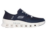 SKECHERS, Herren-Sneaker, mit geformter Slip-Ins Fersenplatte MARINE