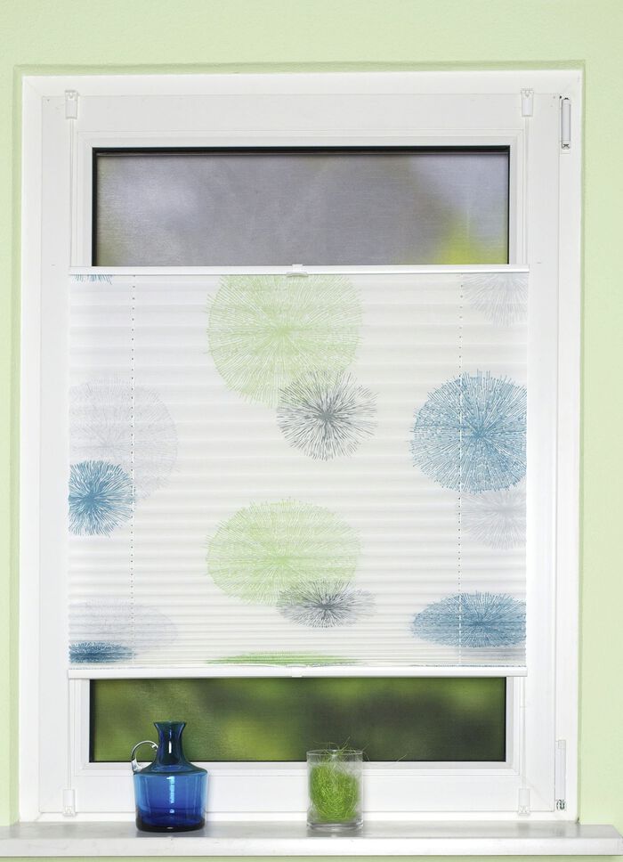 Plissee-Rollos ohne Bohren und Schrauben 