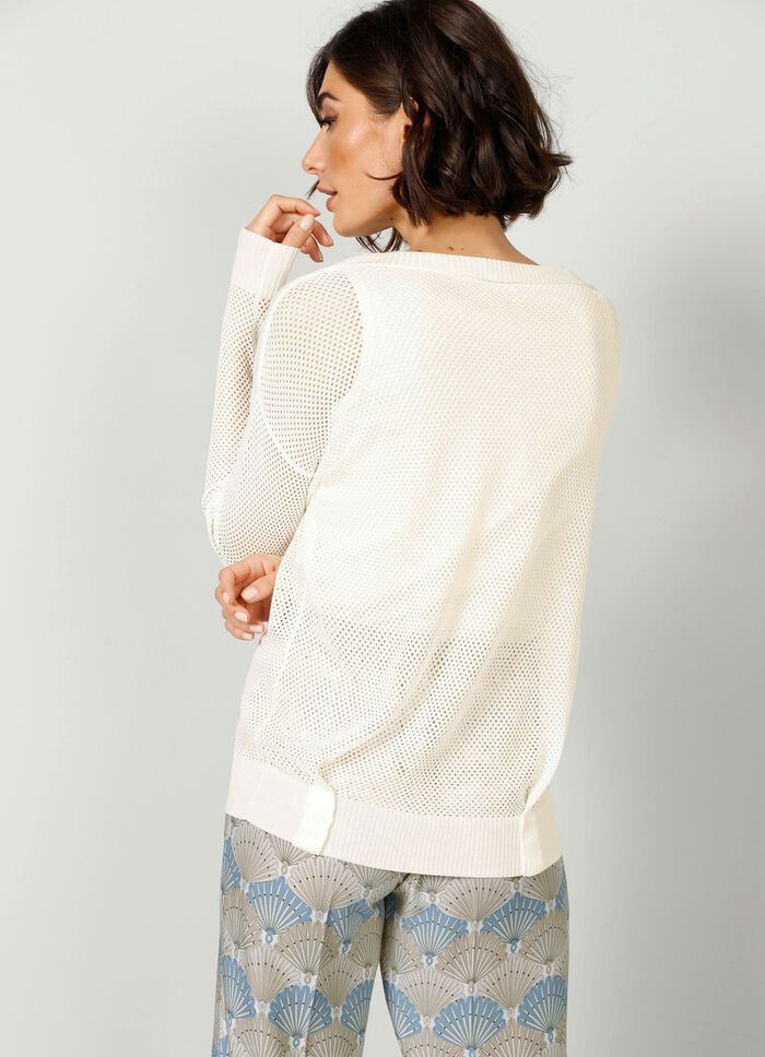 Pullover in Feinstrick 