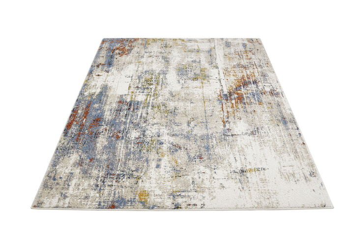 Einfallsreich gestaltete Brücken und Teppiche BEIGE-BLAU