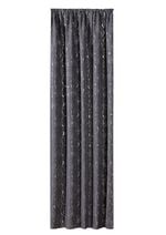 &Uuml;bergardine mit h&uuml;bschem Rosen-Dessin 