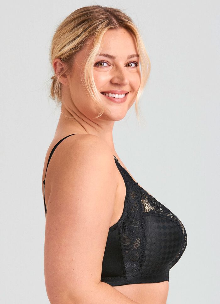 Miss Mary BH mit elastischen Spitzeneins&auml;tzen 