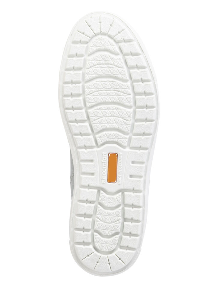 GINO GALANTE Schnürschuh aus Nubukleder mit Kontrastbesätzen HELLGRAU-BLAU