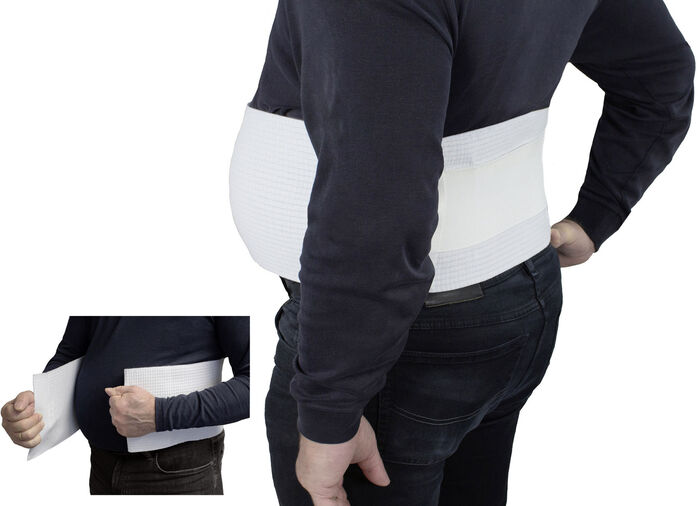 Stützbandage XXL mit Gummigurten 