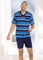 Zweierpack Shortys mit V-Ausschnitt und Brusttasche 