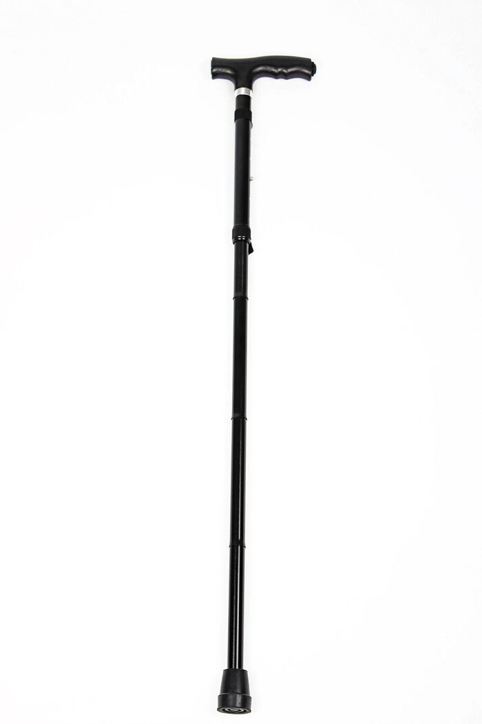 Faltbarer Gehstock mit LED-Licht 