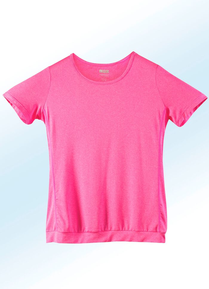 Meliertes Funktionsshirt von &bdquo;LPO&ldquo; in 3 Farben PINK