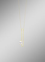 Interessanter Anh&auml;nger mit Zirkonia 