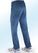 Freizeithose in 4 Farben JEANSBLAU MELIERT