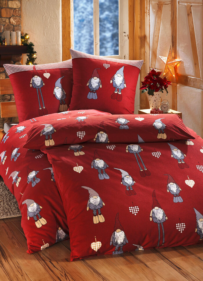 DOBNIG Bettwäsche-Garnitur Wichtel 