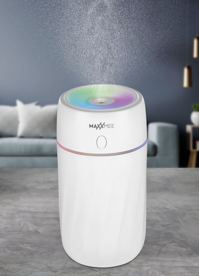 Tragbarer Mini-Luftbefeuchter mit LED-Beleuchtung 