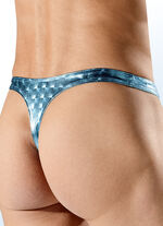Stringtanga, t&uuml;rkisblau, sexy 